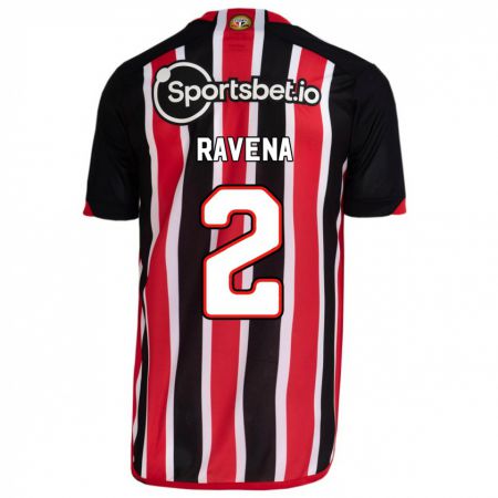 Kandiny Herren Ravena #2 Blau Rot Auswärtstrikot Trikot 2023/24 T-Shirt