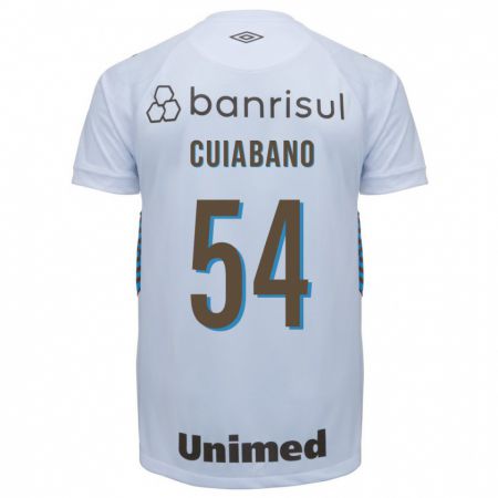 Kandiny Herren Cuiabano #54 Weiß Auswärtstrikot Trikot 2023/24 T-Shirt