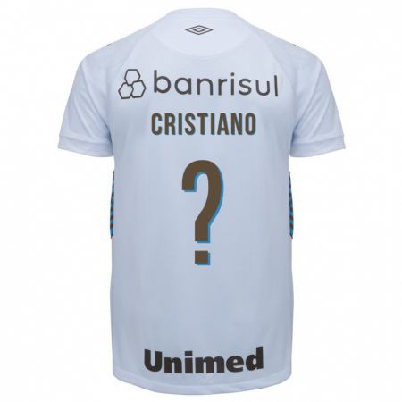 Kandiny Herren Cristiano #0 Weiß Auswärtstrikot Trikot 2023/24 T-Shirt
