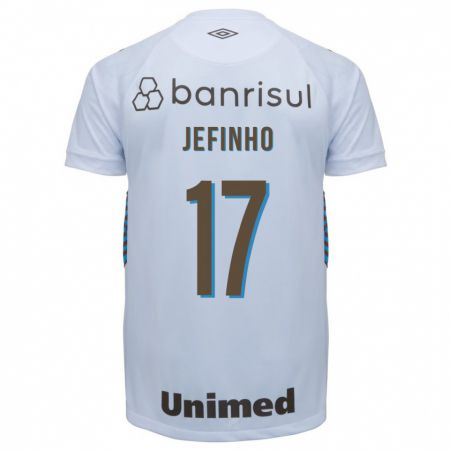 Kandiny Herren Jefinho #17 Weiß Auswärtstrikot Trikot 2023/24 T-Shirt