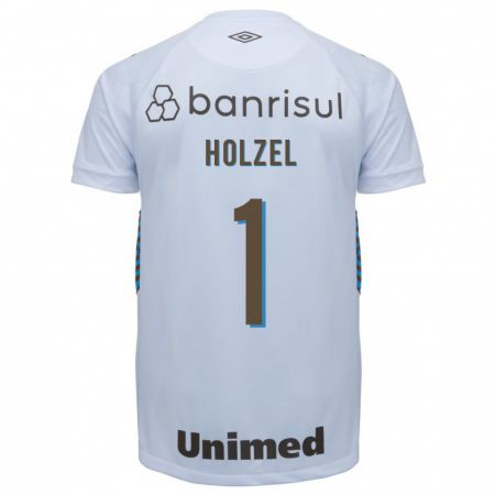 Kandiny Herren Vivi Holzel #1 Weiß Auswärtstrikot Trikot 2023/24 T-Shirt
