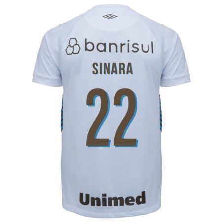 Kandiny Herren Sinara #22 Weiß Auswärtstrikot Trikot 2023/24 T-Shirt