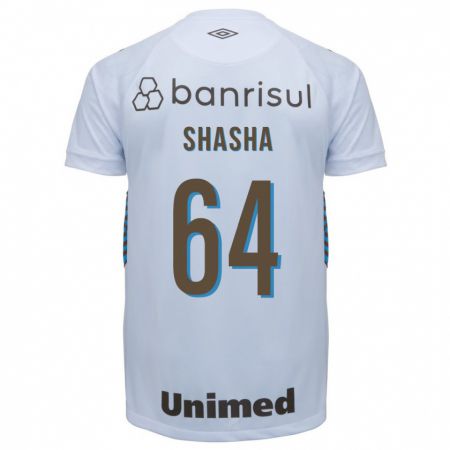 Kandiny Herren Shashá #64 Weiß Auswärtstrikot Trikot 2023/24 T-Shirt