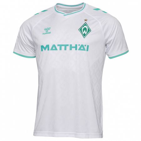 Kandiny Herren Justus Mahlmann #16 Weiß Auswärtstrikot Trikot 2023/24 T-Shirt
