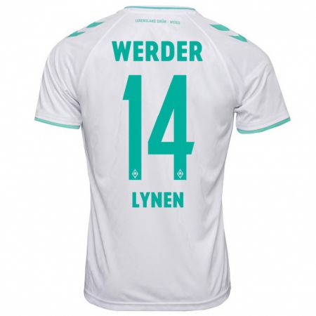 Kandiny Herren Senne Lynen #14 Weiß Auswärtstrikot Trikot 2023/24 T-Shirt