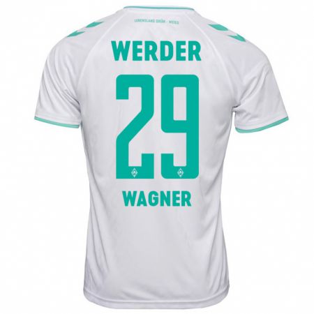 Kandiny Herren Paul Wagner #29 Weiß Auswärtstrikot Trikot 2023/24 T-Shirt