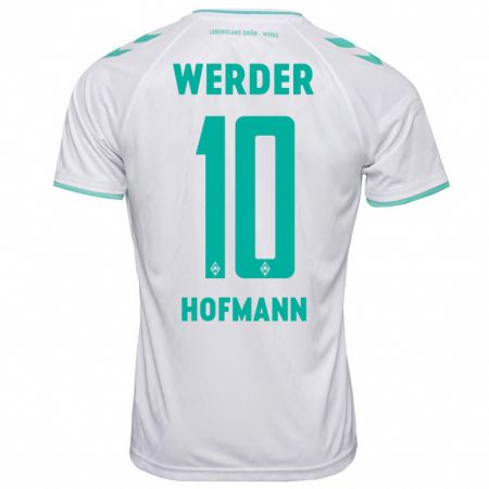 Kandiny Herren Justin Hofmann #10 Weiß Auswärtstrikot Trikot 2023/24 T-Shirt