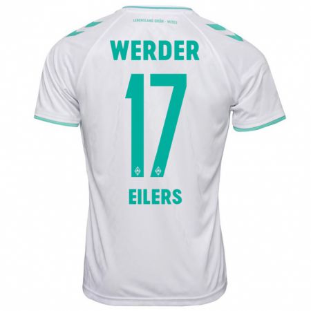 Kandiny Herren Jonas Eilers #17 Weiß Auswärtstrikot Trikot 2023/24 T-Shirt
