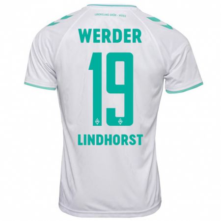 Kandiny Herren Jerrit Lindhorst #19 Weiß Auswärtstrikot Trikot 2023/24 T-Shirt