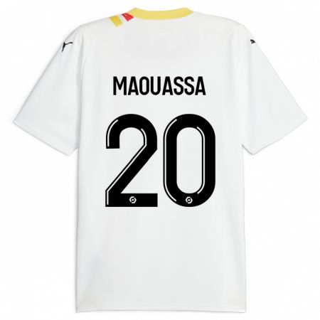 Kandiny Herren Faitout Maouassa #20 Schwarz Auswärtstrikot Trikot 2023/24 T-Shirt
