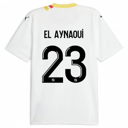 Kandiny Herren Neil El Aynaoui #23 Schwarz Auswärtstrikot Trikot 2023/24 T-Shirt