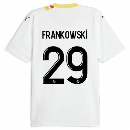 Kandiny Herren Przemyslaw Frankowski #29 Schwarz Auswärtstrikot Trikot 2023/24 T-Shirt