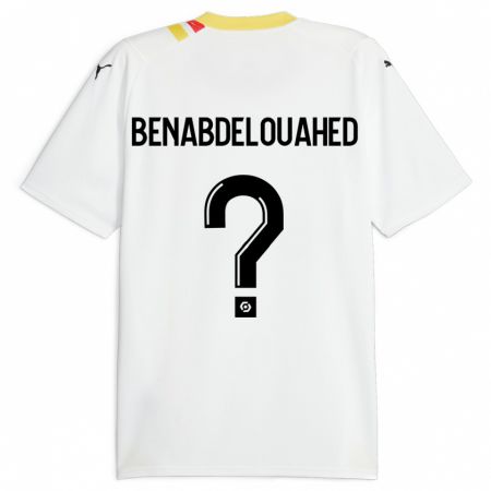 Kandiny Herren Kaïs Benabdelouahed #0 Schwarz Auswärtstrikot Trikot 2023/24 T-Shirt