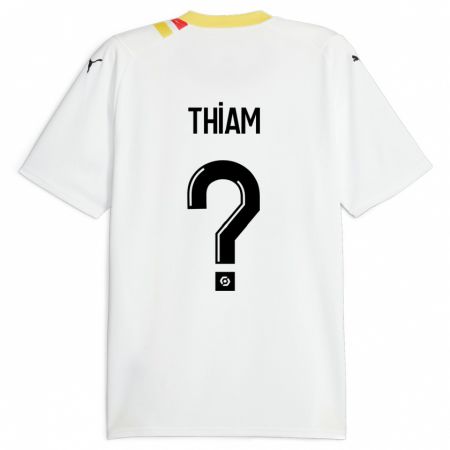 Kandiny Herren Mamadou Thiam #0 Schwarz Auswärtstrikot Trikot 2023/24 T-Shirt