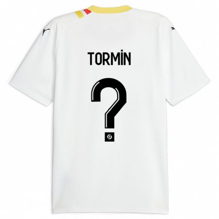 Kandiny Herren Sean Tormin #0 Schwarz Auswärtstrikot Trikot 2023/24 T-Shirt
