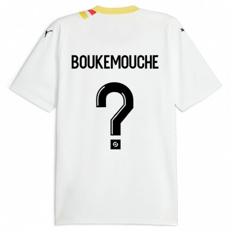 Kandiny Herren Amine Boukemouche #0 Schwarz Auswärtstrikot Trikot 2023/24 T-Shirt