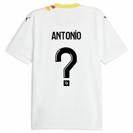 Kandiny Herren Kyllian Antonio #0 Schwarz Auswärtstrikot Trikot 2023/24 T-Shirt