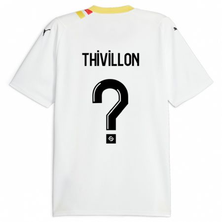 Kandiny Herren Lina Thivillon #0 Schwarz Auswärtstrikot Trikot 2023/24 T-Shirt