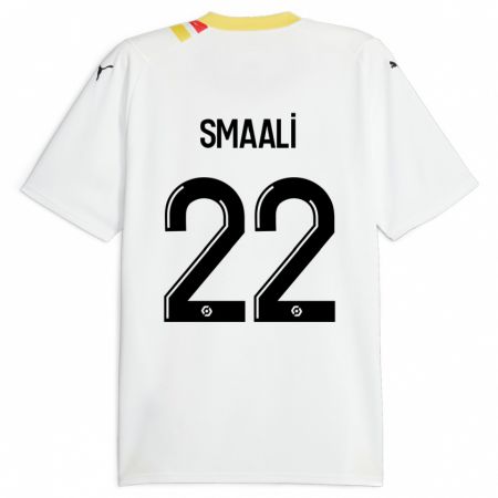 Kandiny Herren Emma Smaali #22 Schwarz Auswärtstrikot Trikot 2023/24 T-Shirt