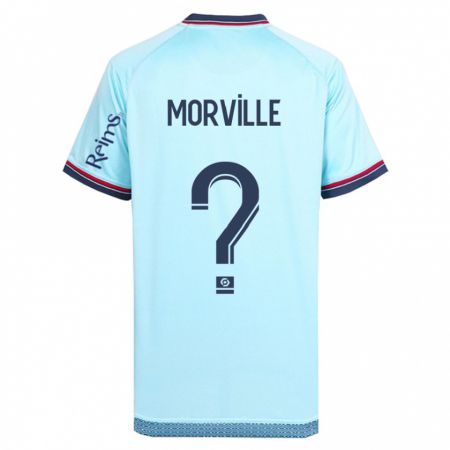 Kandiny Herren Matisse Morville #0 Himmelblau Auswärtstrikot Trikot 2023/24 T-Shirt
