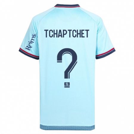 Kandiny Herren Arthur Tchaptchet #0 Himmelblau Auswärtstrikot Trikot 2023/24 T-Shirt