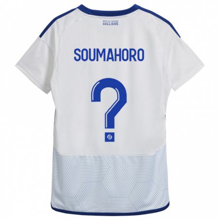 Kandiny Herren Mohamed Soumahoro #0 Weiß Auswärtstrikot Trikot 2023/24 T-Shirt