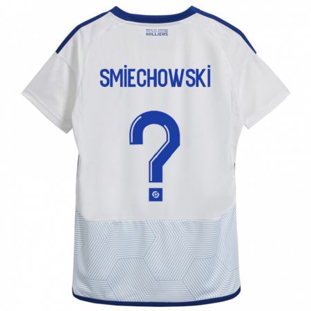 Kandiny Herren Artur Smiechowski #0 Weiß Auswärtstrikot Trikot 2023/24 T-Shirt