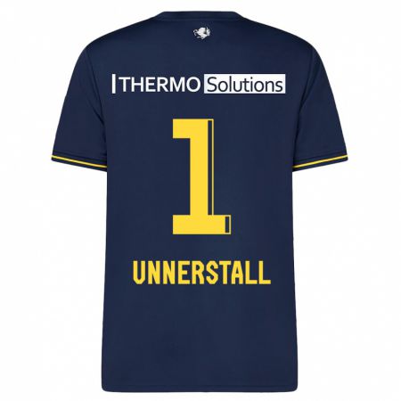 Kandiny Herren Lars Unnerstall #1 Marine Auswärtstrikot Trikot 2023/24 T-Shirt