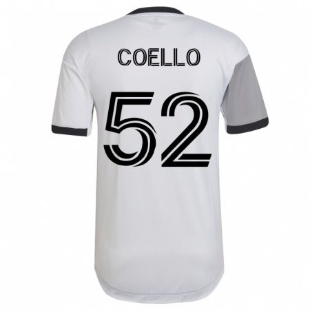 Kandiny Herren Alonso Coello #52 Weiß Auswärtstrikot Trikot 2023/24 T-Shirt