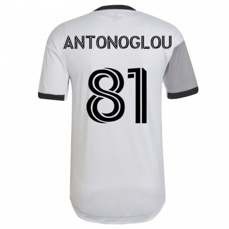 Kandiny Herren Themi Antonoglou #81 Weiß Auswärtstrikot Trikot 2023/24 T-Shirt