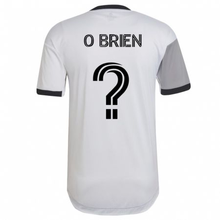 Kandiny Herren Alexander O'brien #0 Weiß Auswärtstrikot Trikot 2023/24 T-Shirt