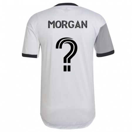Kandiny Herren Myles Morgan #0 Weiß Auswärtstrikot Trikot 2023/24 T-Shirt