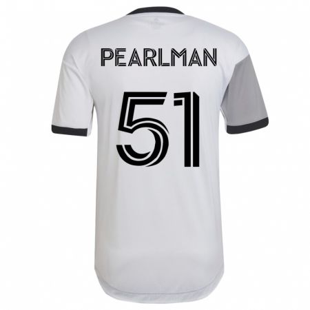 Kandiny Herren Adam Pearlman #51 Weiß Auswärtstrikot Trikot 2023/24 T-Shirt