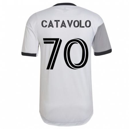 Kandiny Herren Matthew Catavolo #70 Weiß Auswärtstrikot Trikot 2023/24 T-Shirt