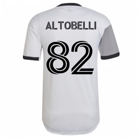 Kandiny Herren Julian Altobelli #82 Weiß Auswärtstrikot Trikot 2023/24 T-Shirt