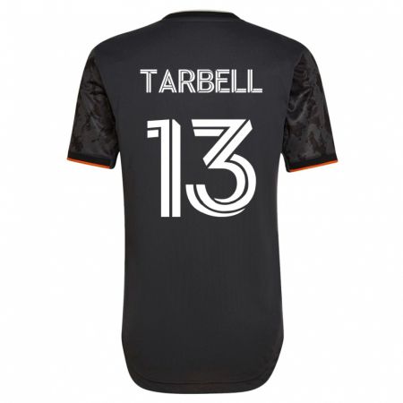 Kandiny Herren Andrew Tarbell #13 Schwarz Auswärtstrikot Trikot 2023/24 T-Shirt