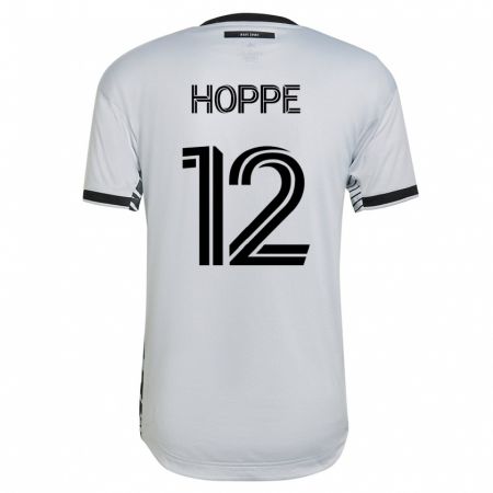 Kandiny Herren Matthew Hoppe #12 Weiß Auswärtstrikot Trikot 2023/24 T-Shirt