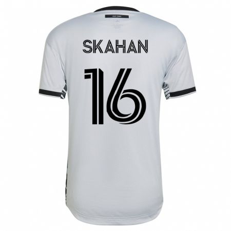Kandiny Herren Jack Skahan #16 Weiß Auswärtstrikot Trikot 2023/24 T-Shirt