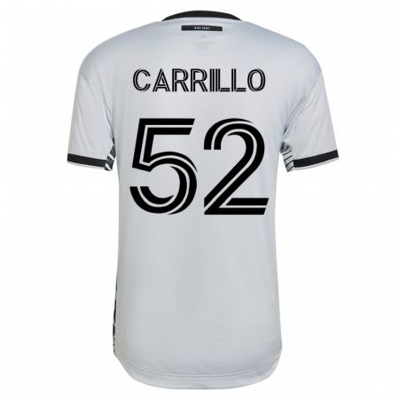 Kandiny Herren Israel Carrillo #52 Weiß Auswärtstrikot Trikot 2023/24 T-Shirt