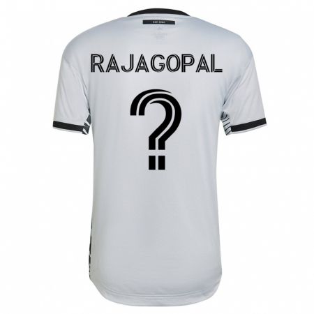 Kandiny Herren Rohan Rajagopal #0 Weiß Auswärtstrikot Trikot 2023/24 T-Shirt
