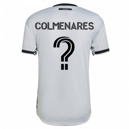 Kandiny Herren Mateo Colmenares #0 Weiß Auswärtstrikot Trikot 2023/24 T-Shirt
