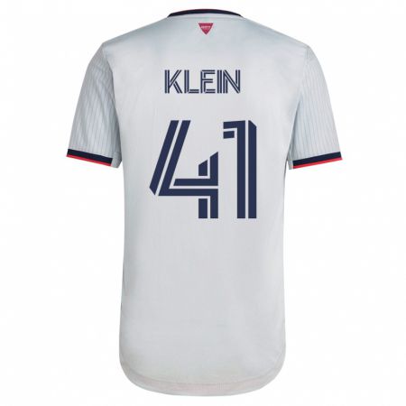 Kandiny Herren Johnny Klein #41 Weiß Auswärtstrikot Trikot 2023/24 T-Shirt