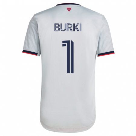 Kandiny Herren Roman Bürki #1 Weiß Auswärtstrikot Trikot 2023/24 T-Shirt