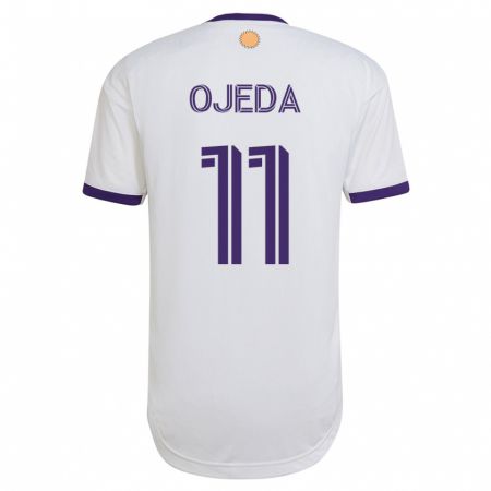 Kandiny Herren Martín Ojeda #11 Weiß Auswärtstrikot Trikot 2023/24 T-Shirt