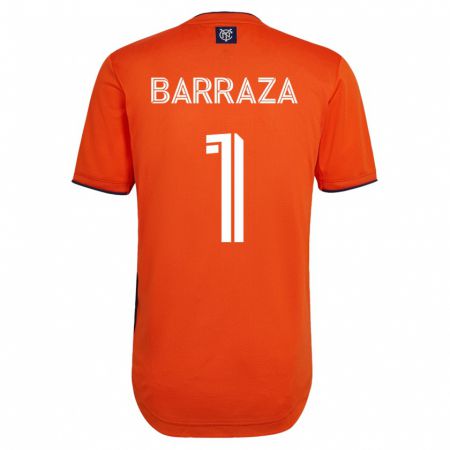 Kandiny Herren Luis Barraza #1 Schwarz Auswärtstrikot Trikot 2023/24 T-Shirt
