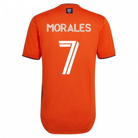 Kandiny Herren Alfredo Morales #7 Schwarz Auswärtstrikot Trikot 2023/24 T-Shirt