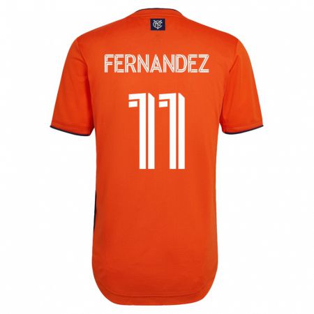 Kandiny Herren Julián Fernández #11 Schwarz Auswärtstrikot Trikot 2023/24 T-Shirt