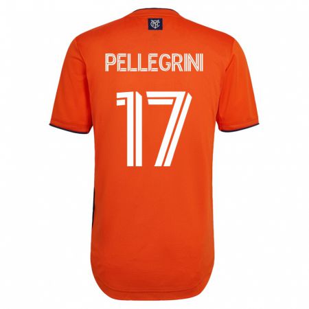 Kandiny Herren Matías Pellegrini #17 Schwarz Auswärtstrikot Trikot 2023/24 T-Shirt
