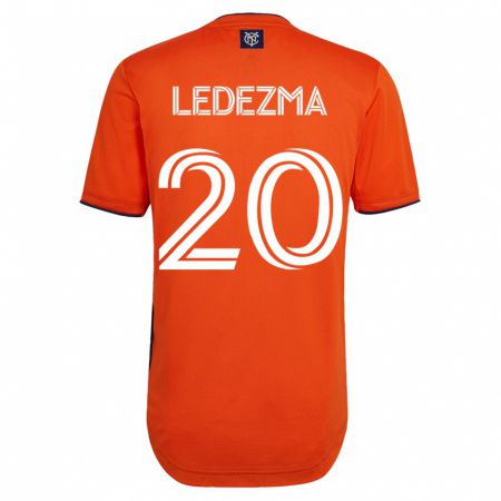 Kandiny Herren Richard Ledezma #20 Schwarz Auswärtstrikot Trikot 2023/24 T-Shirt