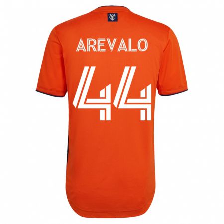 Kandiny Herren Ronny Arévalo #44 Schwarz Auswärtstrikot Trikot 2023/24 T-Shirt